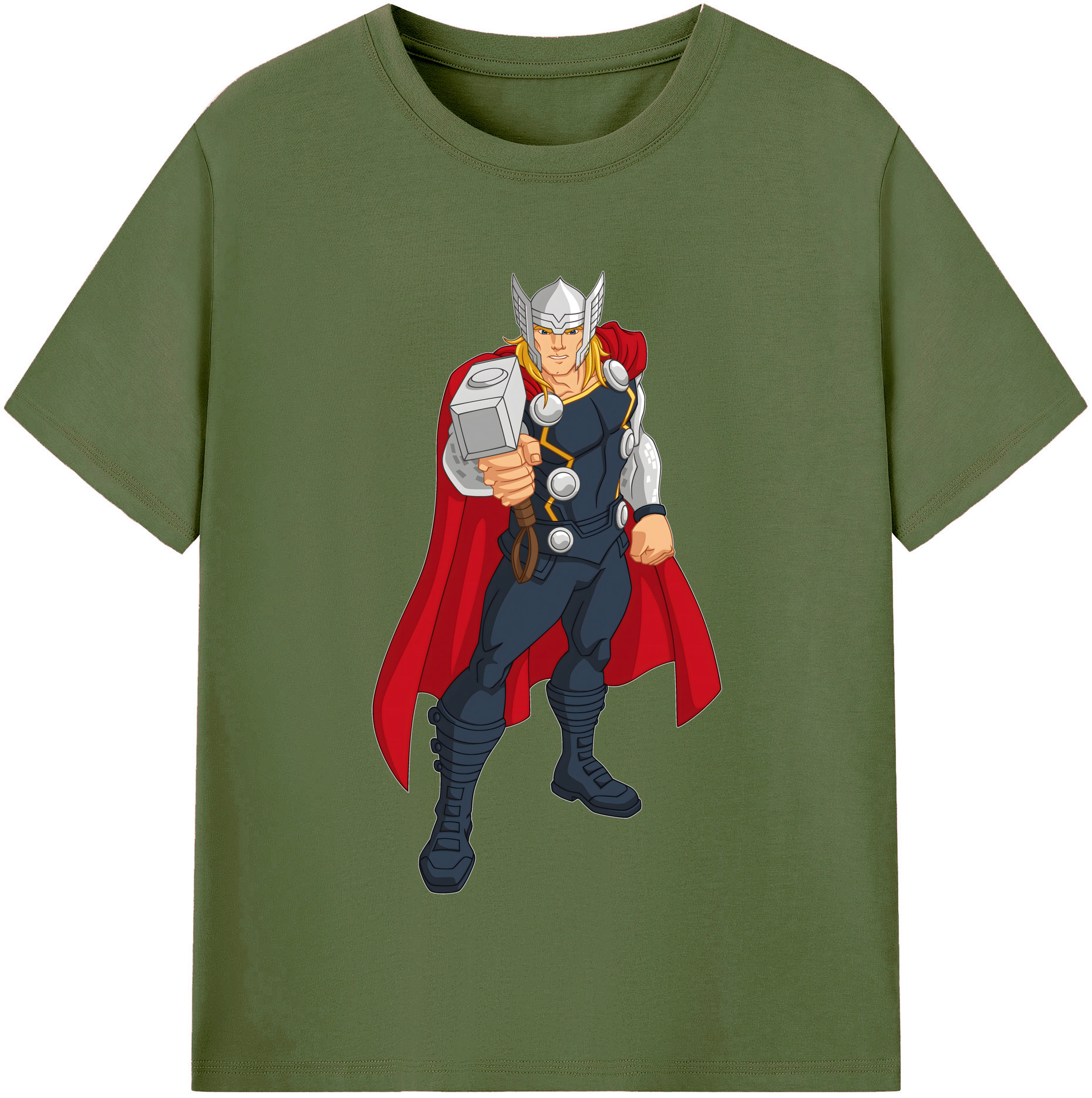 （画像用） アベンジャーズ The Avengers 綿100％半袖Tシャツ（フロントプリント）